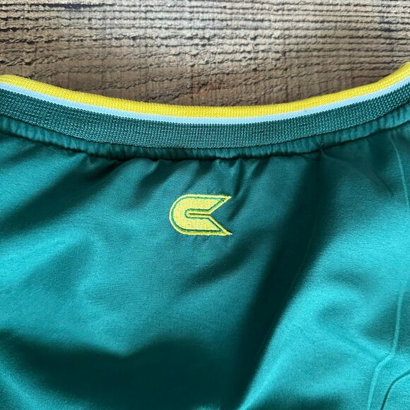 Colosseum Athletics Oregon Pullover Windbreaker Green/Yellow Size M - Picture 10 of 10